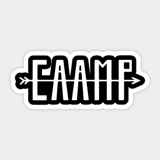 Caamp Band Sticker